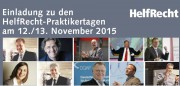 Dipl.-Psych. Martin Simmel als Referent bei den HelfRecht-Praktikertagen in Bad Alexandersbad