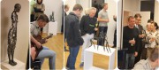 Vernissage "Skulpturen geschmiedet, geschweißt, geflext" mit Bildhauer Karl Orth aus Poing am 14. Oktober 2015